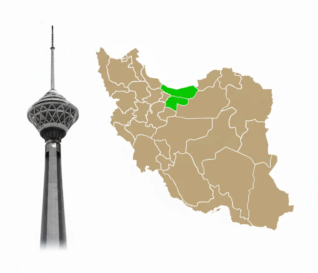 نقشه ایران شعب مهدی علیپور